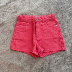 Mayoral High Waist Pink Shorts